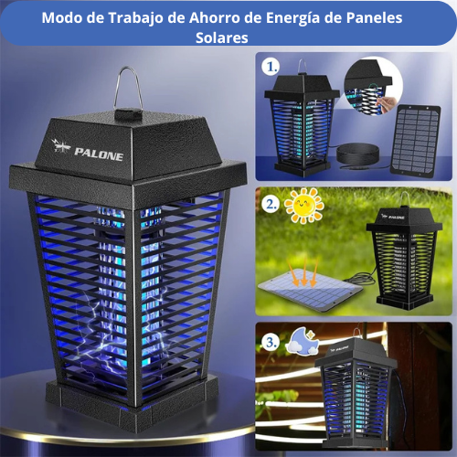 AtrapaMosquitos Solar 4500V