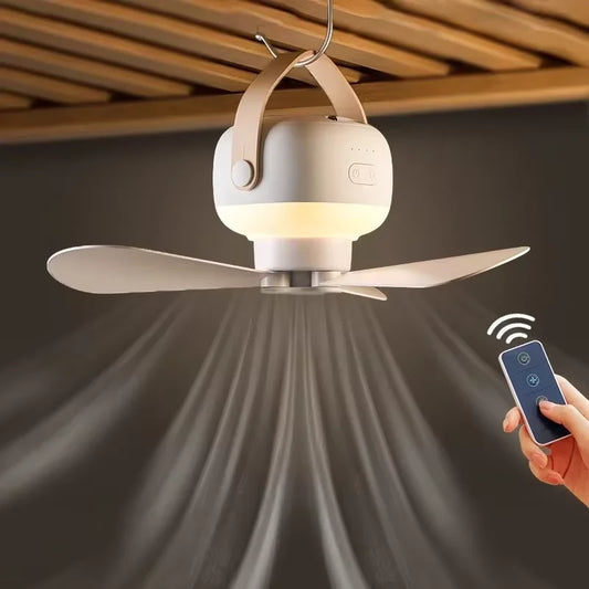 Mini Ventilador de Techo Portátil