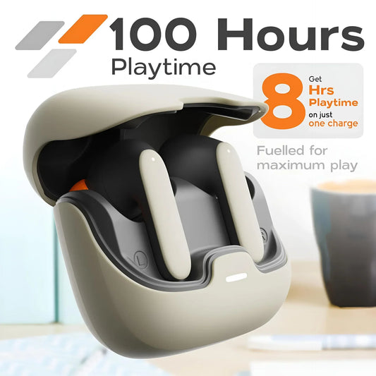 Auriculares Bluetooth TWS 5.4 con micrófono dual y cancelación de ruido
